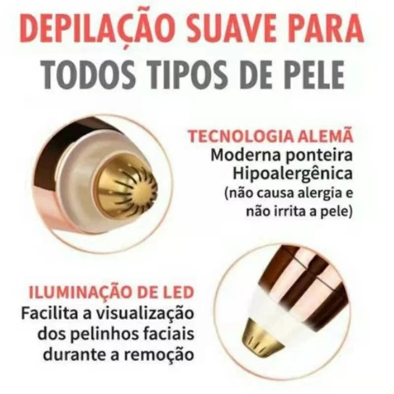 Caneta Depiladora de Sobrancelha Trimmer