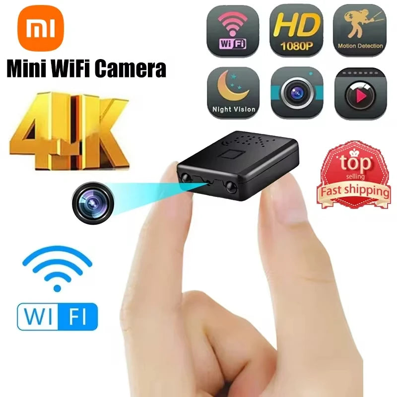 Mini Câmera Espiã Xiaomi Full HD 4k WiFi